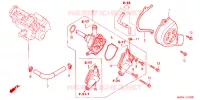 POMPE A EAU pour Honda CBR 600 F4 de 2000