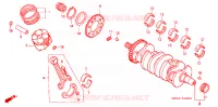 VILEBREQUIN   PISTON pour Honda CBR 600 F4 de 2000