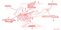 AUTOCOLLANTS pour Honda CBR 600 RR de 2005