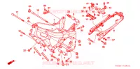 CADRE pour Honda CBR 600 RR de 2005