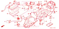 BATTERIE pour Honda CBR 600 RR de 2005