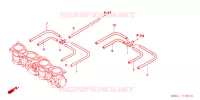 CORPS DE PAPILLON pour Honda CBR 600 RR de 2005