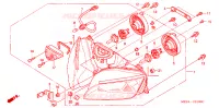 PHARE pour Honda CBR 600 RR de 2005