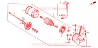 DEMARREUR pour Honda CG 125 TITAN KICK, PARTIDA ELETRICA de 2003