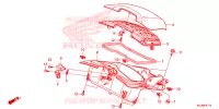 VIDE POCHE pour Honda GL 1800 GOLD WING ABS NAVI de 2013