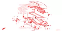 VIDE POCHE pour Honda GL 1800 GOLD WING ABS NAVI de 2014