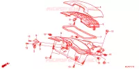 VIDE POCHE pour Honda GL 1800 GOLD WING de 2014