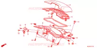 VIDE POCHE pour Honda GL 1800 GOLD WING de 2015