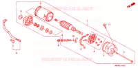 DEMARREUR pour Honda SHADOW 400 SILVER de 2005