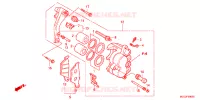 ETRIER DE FREIN AVANT pour Honda NX4 FALCON 400 de 2003