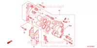 ETRIER DE FREIN AVANT pour Honda NX4 FALCON 400 de 2003