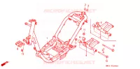 CADRE pour Honda 50 DIO SPECIAL EDITION de 1989