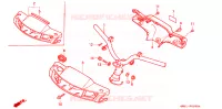 GUIDON   CARENAGE pour Honda 50 DIO SPECIAL EDITION de 1989