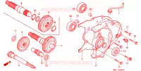 BOITE DE VITESSES pour Honda 50 DIO SPECIAL EDITION de 1989