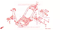 CADRE pour Honda 50 DIO SPECIAL EDITION de 1989