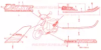 EMBLEME pour Honda 50 DIO SPECIAL EDITION de 1989