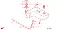 RESERVOIR D'HUILE pour Honda 50 DIO SPECIAL EDITION de 1989