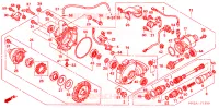 ENGRENAGE FINAL AVANT pour Honda FOURTRAX 500 FOREMAN RUBICON Hydrostatic de 2008