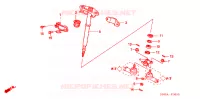 ARBRE DE DIRECTION pour Honda FOURTRAX 500 RUBICON Hydrostatic de 2008
