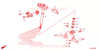 ARBRE DE DIRECTION pour Honda FOURTRAX 500 FOREMAN RUBICON Hydrostatic de 2014