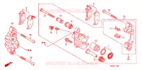 ETRIER DE FREIN AVANT pour Honda FOURTRAX 500 FOREMAN 4X4 Electric Shift de 2008