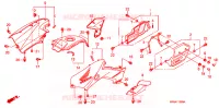CARENAGE ARRIERE pour Honda FOURTRAX 500 FOREMAN 4X4 Electric Shift de 2008