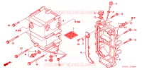 RESERVOIR D'HUILE pour Honda FOURTRAX 500 FOREMAN RUBICON GPS de 2006