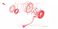 ALTERNATEUR pour Honda FOURTRAX 500 FOREMAN RUBICON GPS de 2006
