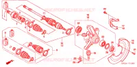 ARBRE DE ROUE  pour Honda FOURTRAX 500 FOREMAN RUBICON GPS de 2006