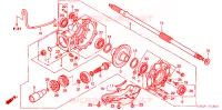 COUPLE CONIQUE pour Honda FOURTRAX 500 FOREMAN RUBICON GPS de 2006