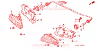 FEU ARRIERE pour Honda FOURTRAX 500 FOREMAN RUBICON GPS de 2006