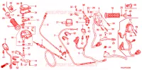 LEVIER DE GUIDON   CABLE   COMMODO pour Honda FOURTRAX 500 FOREMAN RUBICON GPS de 2006
