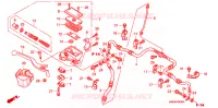 MAITRE CYLINDRE DE FREIN AVANT pour Honda FOURTRAX 500 FOREMAN RUBICON GPS de 2006