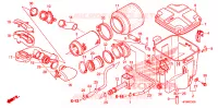 FILTRE A AIR pour Honda FOURTRAX 500 FOREMAN BASE de 2011