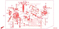 CARBURATEUR pour Honda FOURTRAX 500 RUBICON PS de 2014