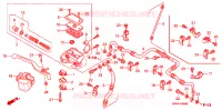 MAITRE CYLINDRE DE FREIN AVANT pour Honda FOURTRAX 500 FOREMAN 4X4 Electric Shift, Power Steering de 2008