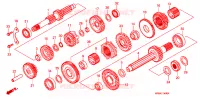 BOITE DE VITESSES pour Honda FOURTRAX 500 FOREMAN 4X4 Electric Shift, Power Steering de 2008
