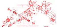 BRAS OSCILLANT pour Honda FOURTRAX 500 FOREMAN 4X4 Power Steering de 2008