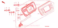 COMPTEUR pour Honda FOURTRAX 500 FOREMAN 4X4 Power Steering de 2008