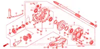 COUPLE CONIQUE pour Honda FOURTRAX 500 FOREMAN 4X4 Power Steering de 2008