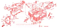 CULASSE pour Honda FOURTRAX 500 FOREMAN 4X4 Power Steering de 2008