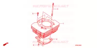 CYLINDRE pour Honda FOURTRAX 500 FOREMAN 4X4 Power Steering de 2008