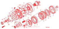 EMBRAYAGE pour Honda FOURTRAX 500 FOREMAN 4X4 Power Steering de 2008