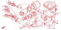 FILTRE A AIR pour Honda FOURTRAX 500 FOREMAN 4X4 Power Steering de 2008