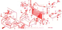RADIATEUR D'HUILE pour Honda FOURTRAX 500 FOREMAN 4X4 Power Steering de 2008