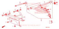 TRIANGLES AVANT pour Honda FOURTRAX 500 FOREMAN PS de 2011