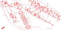 AMORTISSEUR ARRIERE pour Honda VFR 750 de 1992
