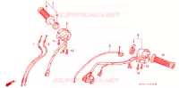 COMMODOS   POIGNEES pour Honda VFR 750 de 1992