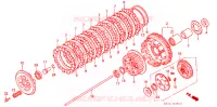 EMBRAYAGE pour Honda VFR 750 de 1992