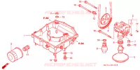 POMPE A HUILE pour Honda VFR 800 de 2004